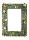 Photo frame made from polymer clay handmade crafted