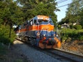 Freight Train Engine in Pennsylvania