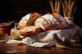 Photo of fresh, fragrant, delicious bread