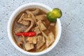 Freshly cooked Filipino food called Papaitan Royalty Free Stock Photo