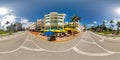 360 photo The Fritz Hotel Miami Beach Ocean Drive equirectangular panorama