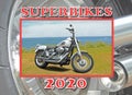 2020 new year years calendar calendars superbikes motorcycles motorbikes planner