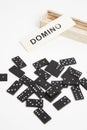 Photo of Game of domino Royalty Free Stock Photo