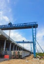 This is a photo of the gantry portal for lifting girders