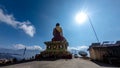 Giant Buddha Statue in Tawang, Arunachal India