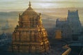 Photo Golden Shikar and Gopuram of Tirupati Balji Tirumala Andhra Pradesh INDIA