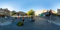 360 photo Grassmarket Square Town square Edinburgh Scotland UK