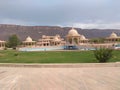 Great shiv temple in aravali parvat Royalty Free Stock Photo