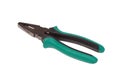 Photo of green pliers Royalty Free Stock Photo