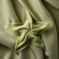 Little Star Graceful Surrealism In Green Silk