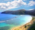 A photo of Hanauma Bay, Hawaii Royalty Free Stock Photo