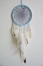 Photo of handmade dreamcatcher