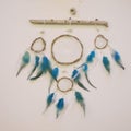 Photo of hand made ethnic dream catcher