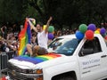 Happy Man at the Capital Pride Parade in Washington DC