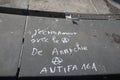 Paris France 3 rd august 2019 yellow vest demonstation against police violence following the death of young man steve maia canico