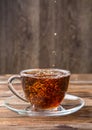 Photo herbal tea in cup