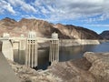 Hoover Dam in the Black Canyon of the Colorado River in Nevada and Arizona Photo