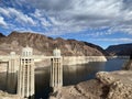 Hoover Dam in the Black Canyon of the Colorado River in Nevada and Arizona Photo