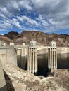 Hoover Dam in the Black Canyon of the Colorado River in Nevada and Arizona Photo