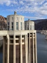 Hoover Dam in the Black Canyon of the Colorado River in Nevada and Arizona Photo