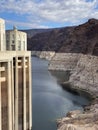 Hoover Dam in the Black Canyon of the Colorado River in Nevada and Arizona Photo