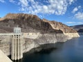 Hoover Dam in the Black Canyon of the Colorado River in Nevada and Arizona Photo