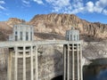 Hoover Dam in the Black Canyon of the Colorado River in Nevada and Arizona Photo