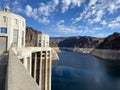 Hoover Dam in the Black Canyon of the Colorado River in Nevada and Arizona Photo