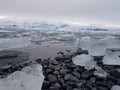 Iceland Diamond beach Royalty Free Stock Photo