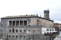 Building with tower- bagnaia loggia palace