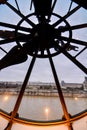 Orsay museum, Photo image a Beautiful panoramic view of Paris Metropolitan City Royalty Free Stock Photo