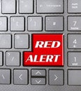 fire alert red sign icon computer communications typing keyboard keys cell phone Royalty Free Stock Photo