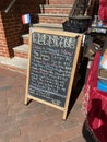 Sign for Indian Food the 21st Annual Georgetown French Market