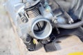 Photo of intake manifold throttle