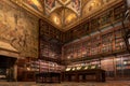 Photo of the interior of part of the beautiful Morgan Library in New York City