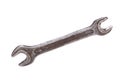 Photo of iron wrench close-up
