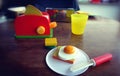 Kids breakfast Royalty Free Stock Photo