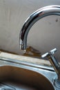 Kitchen faucet is leaking, repair plumbing