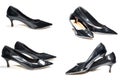 Photo of ladies black high heel shoes