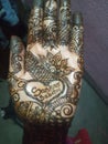 Photo of lady palm in mahanadi design for wedding anniversary india