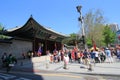 Landmark, crowd, tourist, attraction, city, town, square, recreation, tree, tourism, sky, pedestrian, temple, street, leisure, shr