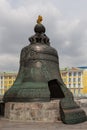 View of the largest bell in the world - the Tsar Bell in Moscow, Russia