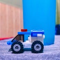 This is a photo of a Lego toy car Royalty Free Stock Photo