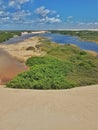 LenÃÂ§ois Maranhenses, Barreirinhas, MaranhÃÂ£o, Brazil - dunes, mangrove, forest and blue sky