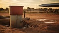 A Photo of a Livestock Waterer on a Farm