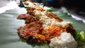 Photo of liwet rice and side dishes