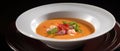 The photo of the Lobster bisque Royalty Free Stock Photo