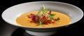 The photo of the Lobster bisque Royalty Free Stock Photo