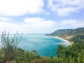 PACIFIC OCEAN, SAN MATEO ON THE COAST OF ECUADOR