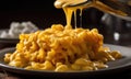 The photo of mac and cheese Royalty Free Stock Photo